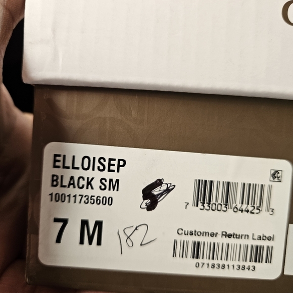 Giani Bernini Elloise Black Open toe platform buckle slingback sandals Sz 7M - Picture 12 of 12